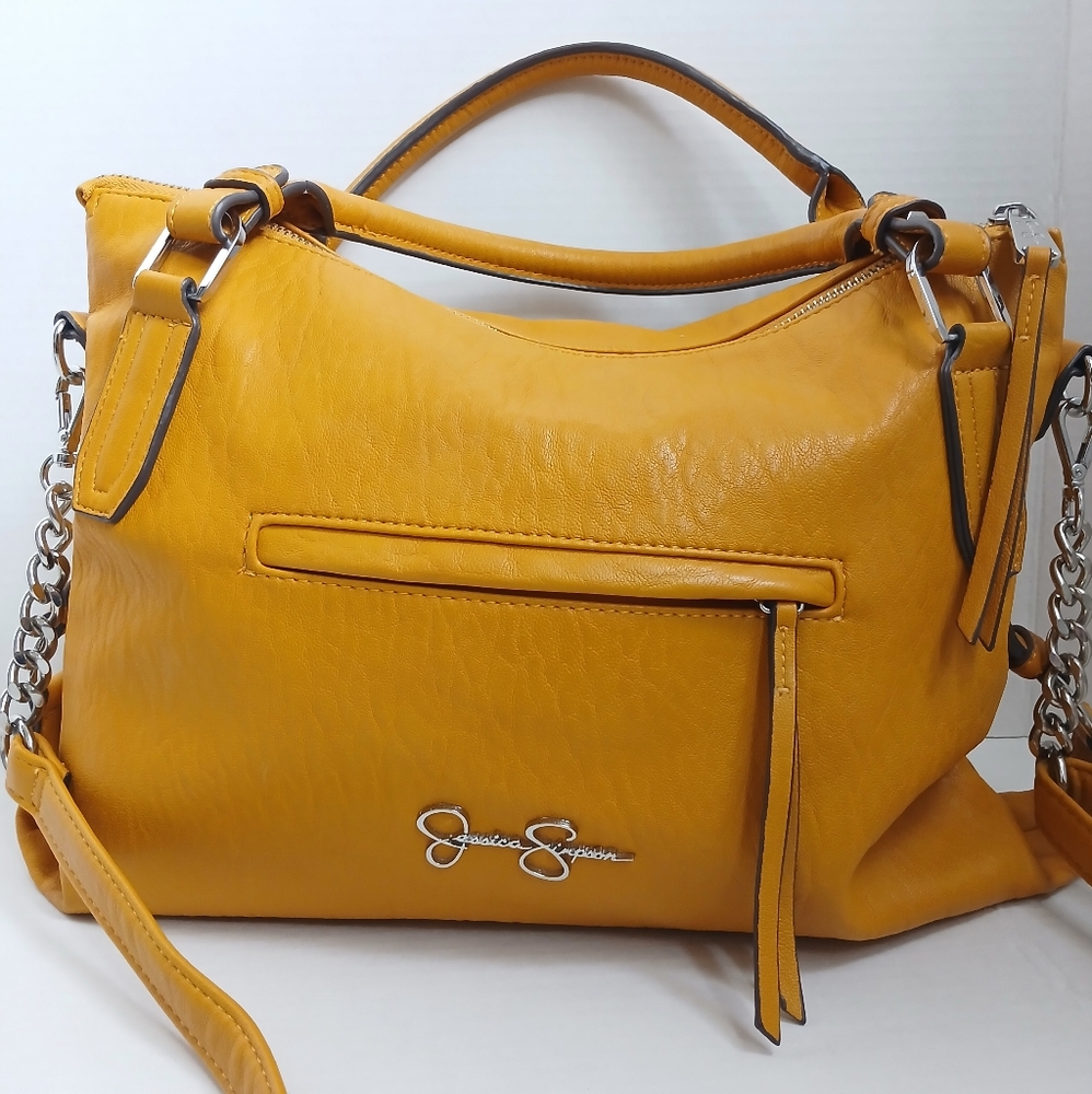 Jessica Simpson Mustard Yellow Women's Medium Purse Bag